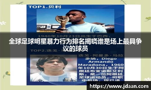全球足球明星暴力行为排名揭晓谁是场上最具争议的球员